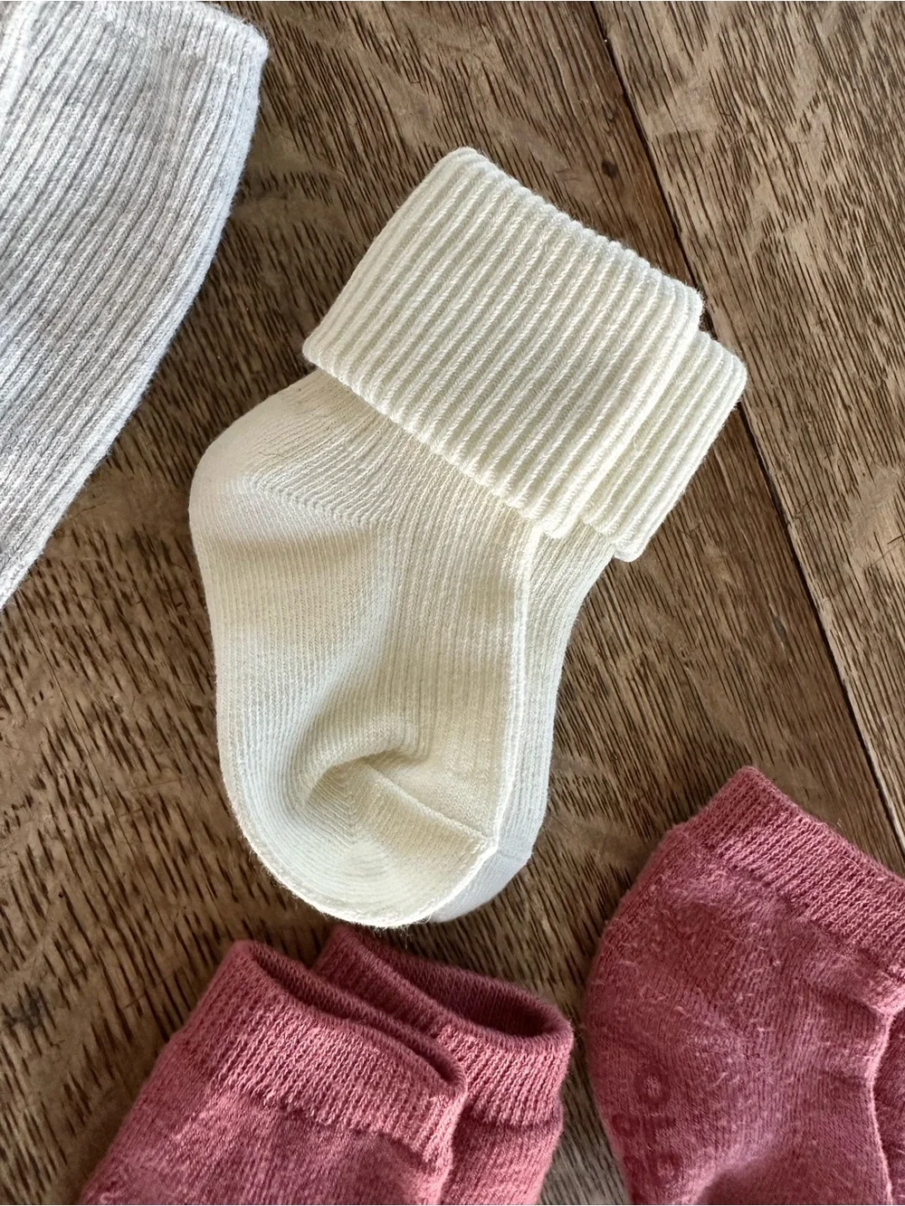 Baby Socks: H&M, Jamie Kay, Carters, OshKosh